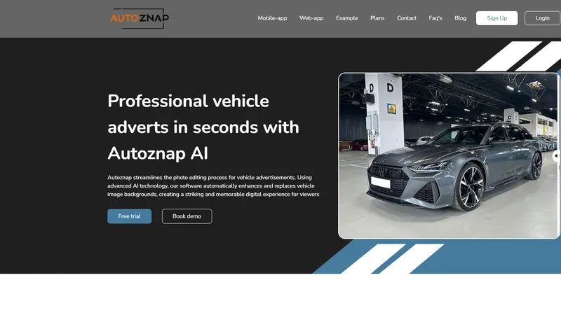 Autoznap, automotive marketplace by Digital Prism