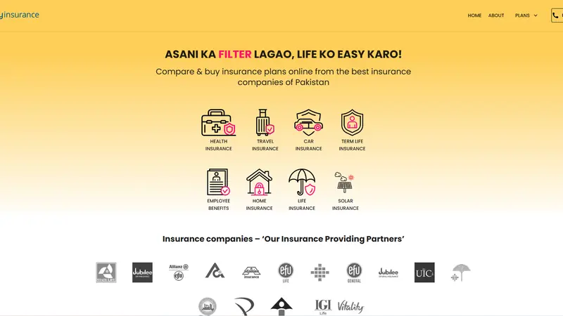 Easy Insurance, insurance marketplace by Digital Prism