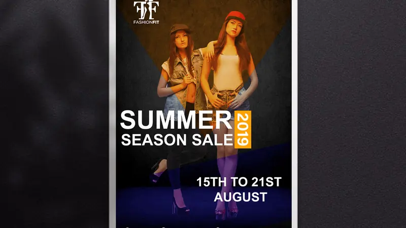 Summer sale campaign, retail creative by Digital Prism